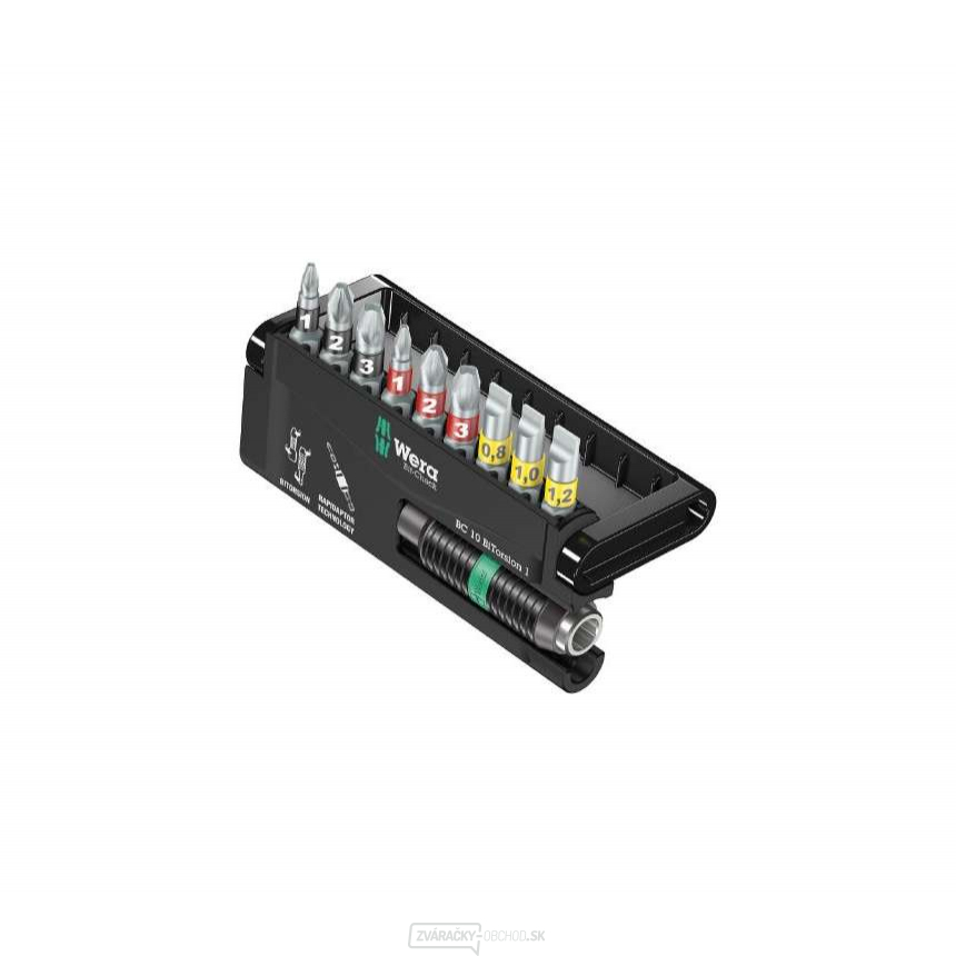 Wera 056374 Bit-Check 10 BiTorsion 1 s držiakom 897/4 R (sada 10 kusov)