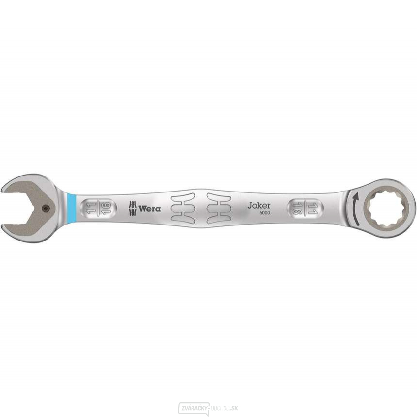 Wera 073286 račňový kľúč 11/16" 6000 Joker, palec