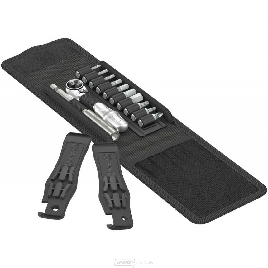 Wera 004170 Zyklop Mini 1/4" račňa s náradím Bicycle Set 1 (sada 14 dielov)