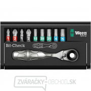 Wera 057418 Bit a račňa 1/4" Bit-Check 10 Zyklop Mini BiTorsion 1 (sada 10 ks) gallery main image