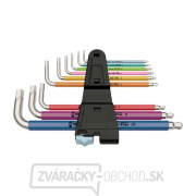 Wera 022669 Nástrčné kľúče inbus 3950/9 Hex-Plus Multicolour Stainless 1, nerezová oceľ (sada 9 ks) Náhľad