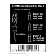 Wera 073660 Skrutkovač s račňou Kraftform Kompakt 27 RA 1 SB (sada 6 ks) náhled