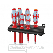 Wera 022745 Sada skrutkovačov Kraftform VDE 3165 i/6, izolovaná, nerezová oceľ, profil Lasertip (6 kusov + stojan) Wera 022745 Sada skrutkovačov Kraftform VDE 3165 i/6, izolovaná, nerezová oceľ, profil Lasertip (6 kusov + stojan) gallery main image