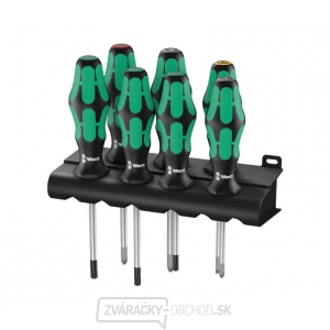 Wera 320540 Skrutkovače Kraftform Plus Lasertip 335/350/367/7 (sada 7 kusov + stojan) Wera 320540 Skrutkovače Kraftform Plus Lasertip 335/350/367/7 (sada 7 kusov + stojan) gallery main image