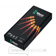 Wera 135961 Elektrikárske skrutkovače Kraftform Plus VDE 160 iSS/7, izolované, extra zúžené (sada 7 ks) náhled