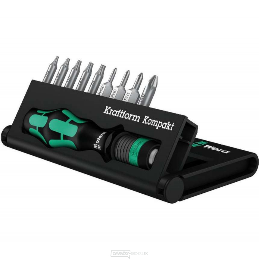 Wera 135942 Kraftform Kompakt 12 tvrdých bitov s držiakom 813 R (sada 10 kusov)