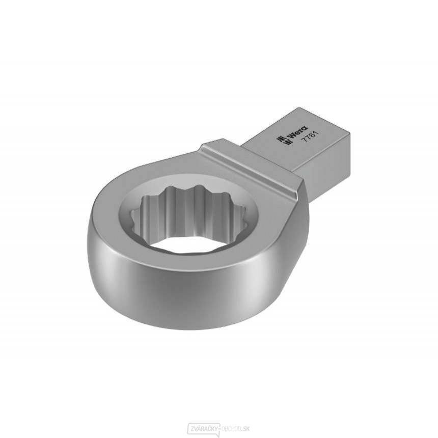 Wera 078700 Nástavec na kľúče - kľúč s okom 27 mm. Typ 7781, tvar C (14 x 18 mm) Wera 078700 Nástavec na kľúče - kľúč s okom 27 mm. Typ 7781, tvar C (14 x 18 mm) gallery main image