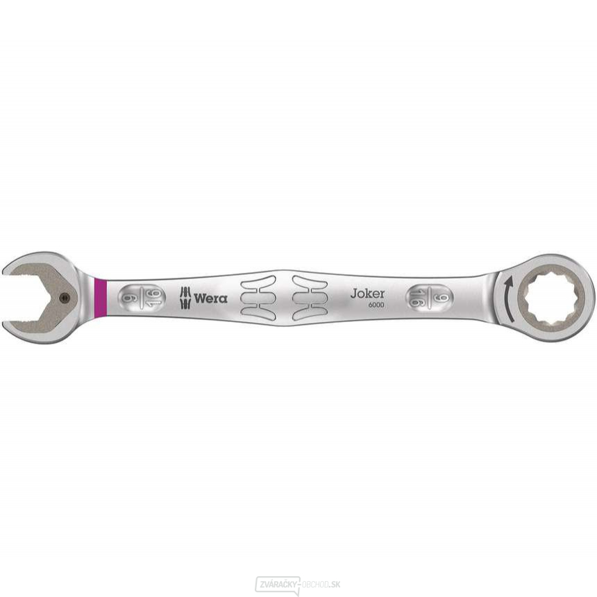 Wera 073284 račňový kľúč 9/16" 6000 Joker, palec