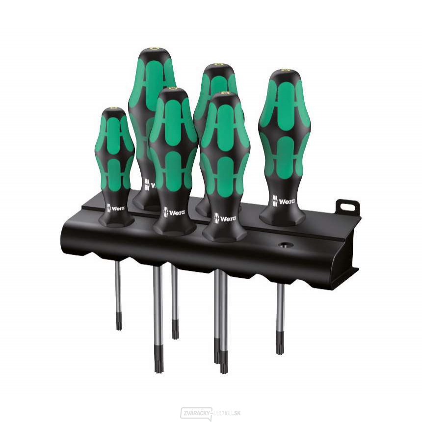 Wera 028062 Kraftform Plus 367/6 stojanové skrutkovače (sada 6 skrutkovačov Torx)