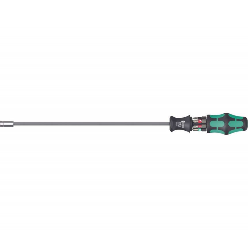 Wera 051028 Držiak bitov 300 mm Kraftform Kompakt 27 XL Universal 1 vrátane bitov (sada 7 kusov)