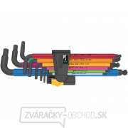 Wera 022640 Nástrčné kľúče 950/9 Hex-Plus Multicolour Imperial 2, palec, BlackLaser (sada 9 ks) gallery main image