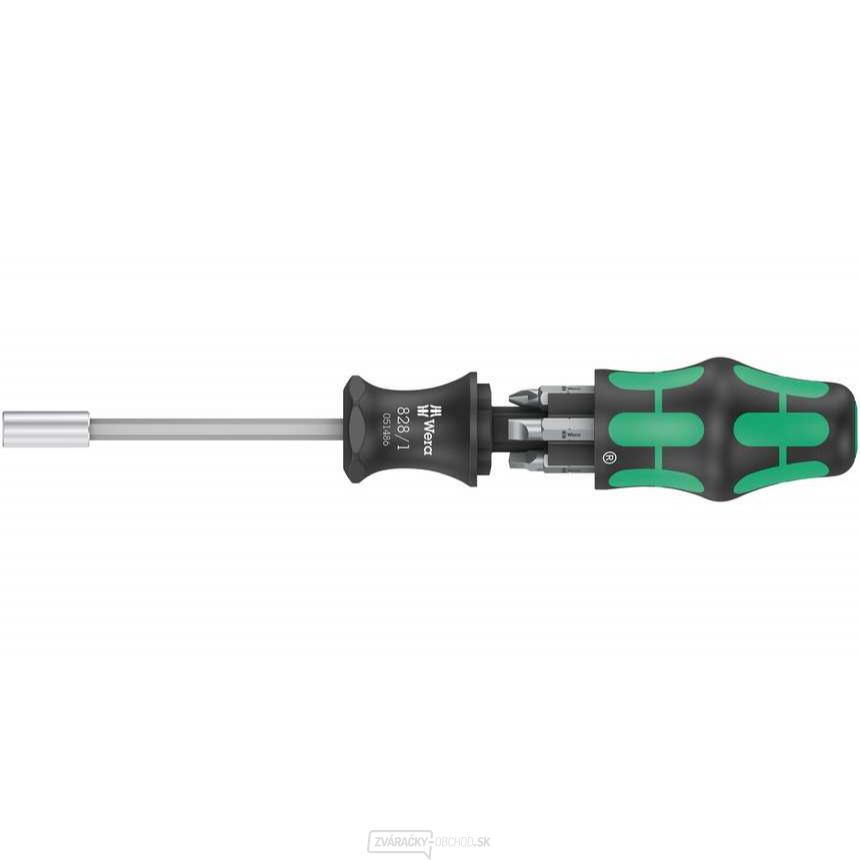 Wera 051512 Kraftform Kompakt 27 Imperial Bit Holder Set 1 vrátane bitov v rukoväti (sada 7 kusov)