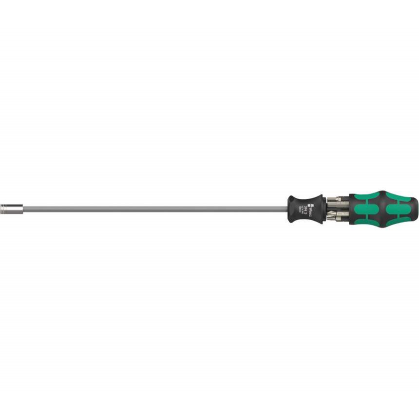 Wera 136075 Držiak bitov 300 mm Kraftform Kompakt 27 XL SHK 1 vrátane bitov (sada 7 kusov)