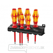 Wera 006145 Elektrické skrutkovače Kraftform Plus VDE série 100 typ 160 i/6 (sada 6 dielov + stojan) Wera 006145 Elektrické skrutkovače Kraftform Plus VDE série 100 typ 160 i/6 (sada 6 dielov + stojan) gallery main image