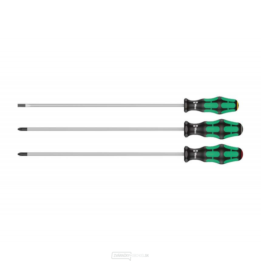 Wera 347735 Predĺžené skrutkovače Kraftform Plus typ 335/350/355/3 (sada 3 ks)