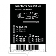 Wera 073240 Sada skrutkovačov Kraftform Kompakt KK 28 SB so šiestimi bitmi Náhľad