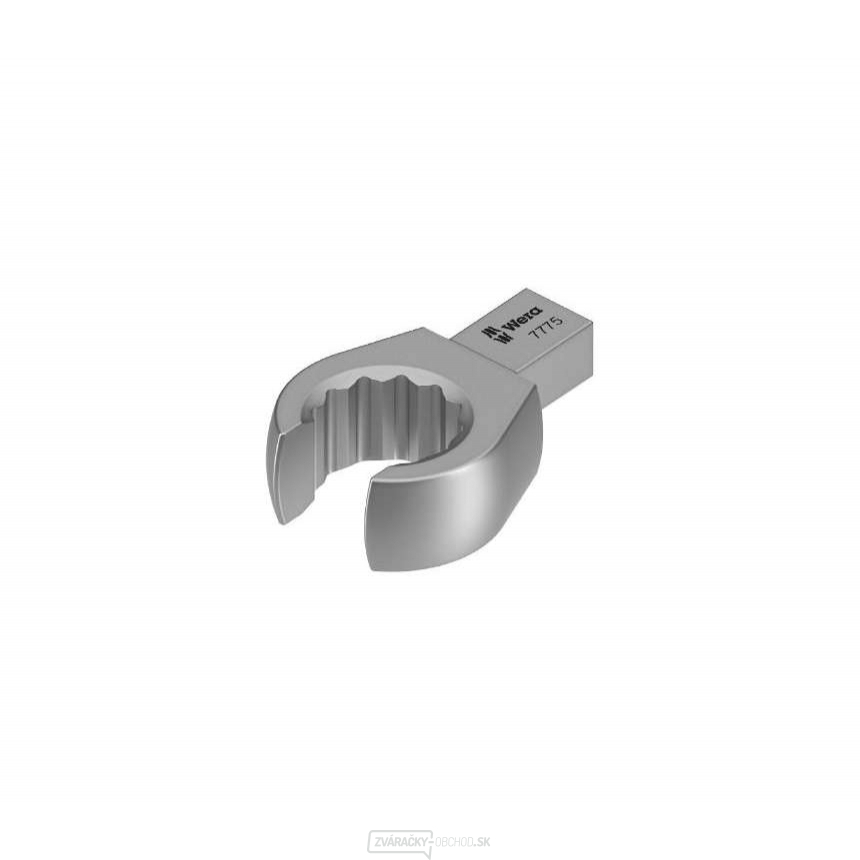 Wera 078656 Nástavec na kľúče - otvorený kľúč 18 mm. Typ 7775, tvar B (9 x 12 mm) Wera 078656 Nástavec na kľúče - otvorený kľúč 18 mm. Typ 7775, tvar B (9 x 12 mm) gallery main image