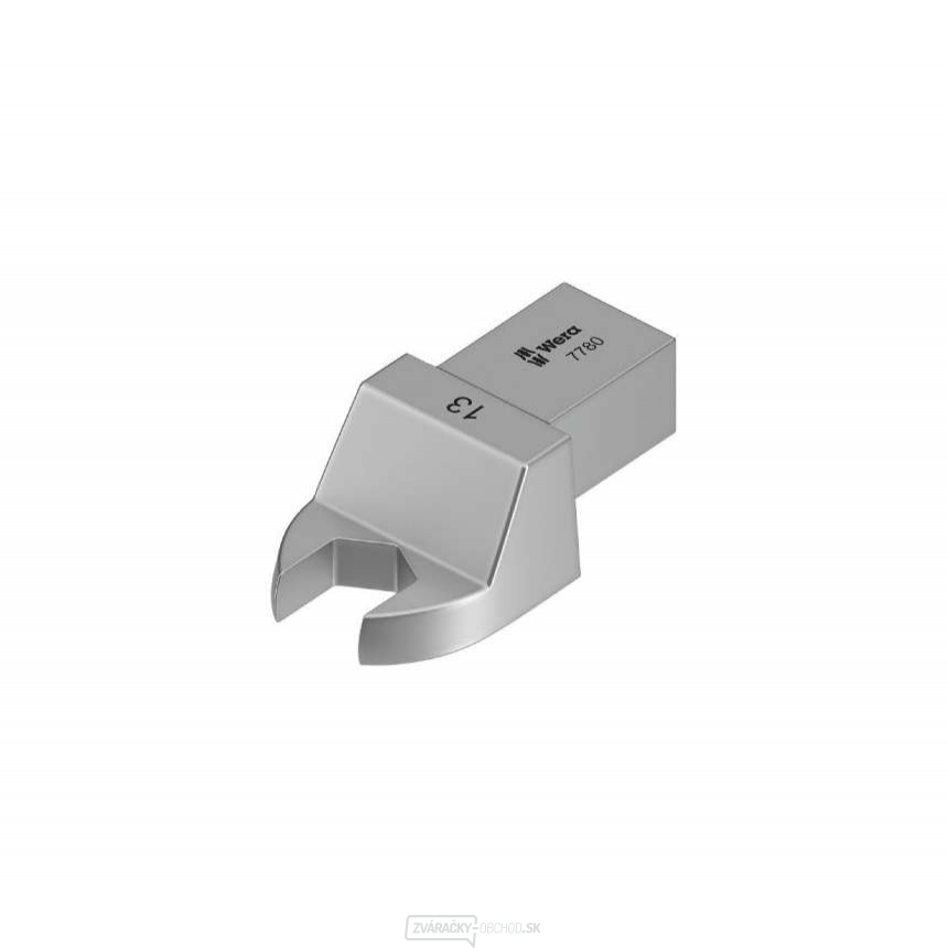 Wera 078670 Kľúčový nástavec - otvorený kľúč 13 mm. Typ 7780, tvar A (14 x 18 mm) Wera 078670 Kľúčový nástavec - otvorený kľúč 13 mm. Typ 7780, tvar A (14 x 18 mm) gallery main image