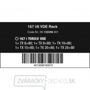 Wera 133356 Elektrické skrutkovače Kraftform Plus VDE série 100 typ 167 i/6 (sada 6 ks) Náhľad
