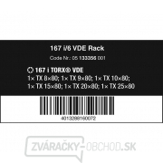 Wera 133356 Elektrické skrutkovače Kraftform Plus VDE série 100 typ 167 i/6 (sada 6 ks) Náhľad