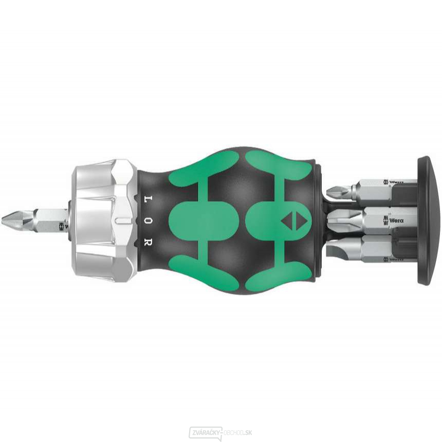 Wera 008885 Skrutkovač s račňou Kraftform Kompakt Stubby Magazin RA 3 (sada 6 ks)