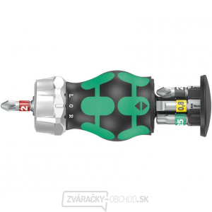 Wera 008884 Skrutkovač s račňou Kraftform Kompakt Stubby Magazin RA 2 (sada 6 ks) gallery main image