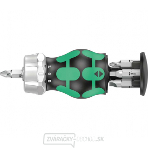 Wera 008886 Skrutkovač s račňou Kraftform Kompakt Stubby Magazin RA 4 (sada 6 ks) gallery main image