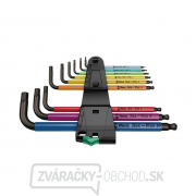 Wera 073593 Nástrčné kľúče inbus 950/9 Hex-Plus Multicolour 1 SB, BlackLaser (sada 9 dielov 1,5-10 mm) Náhľad