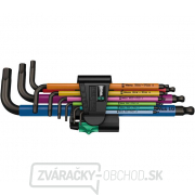 Wera 073593 Nástrčné kľúče inbus 950/9 Hex-Plus Multicolour 1 SB, BlackLaser (sada 9 dielov 1,5-10 mm) gallery main image