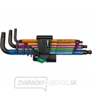 Wera 073593 Nástrčné kľúče inbus 950/9 Hex-Plus Multicolour 1 SB, BlackLaser (sada 9 dielov 1,5-10 mm) gallery main image
