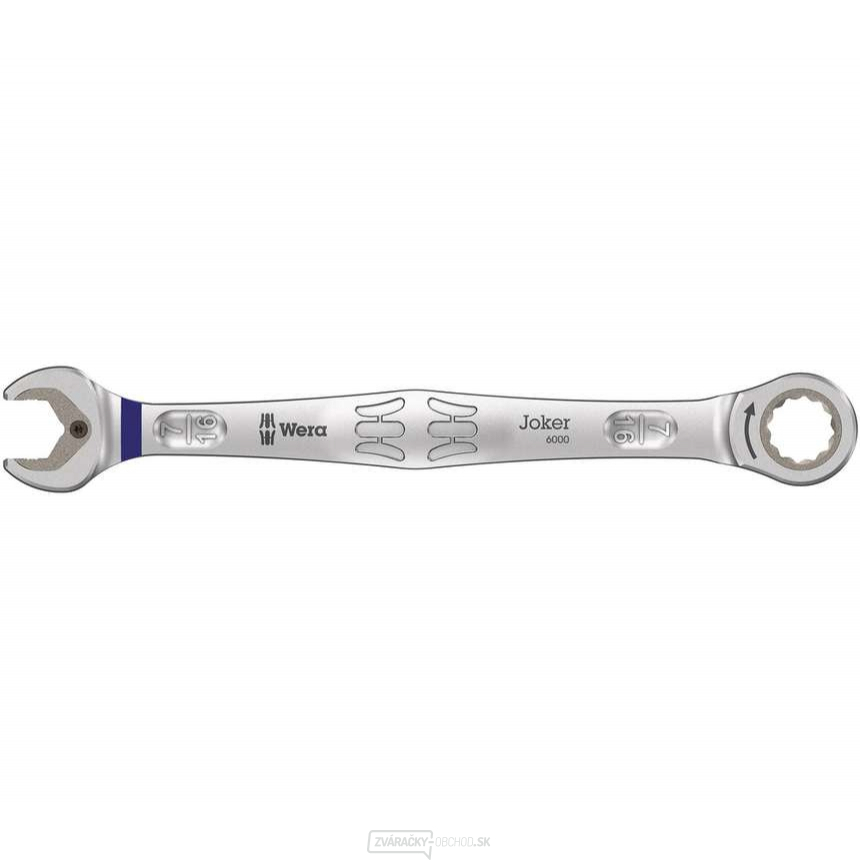 Wera 073282 Ráčnový kľúč 7/16" 6000 Joker, palec