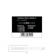 Wera 118150 Kraftform Kompakt Mikro skrutkovače typ 2035/6 A (sada 6 kusov + stojan) náhled