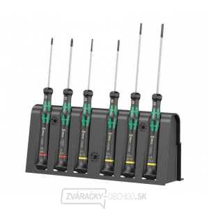 Wera 118150 Kraftform Kompakt Mikro skrutkovače typ 2035/6 A (sada 6 kusov + stojan) Wera 118150 Kraftform Kompakt Mikro skrutkovače typ 2035/6 A (sada 6 kusov + stojan) gallery main image