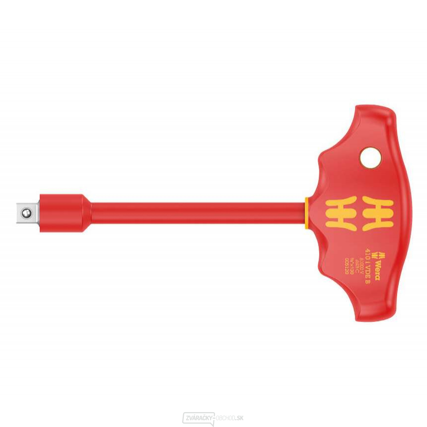 Wera 005120 Skrutkovačový adaptér 3/8" s krížovou rukoväťou Séria 400 Typ 410 i VDE B Wera 005120 Skrutkovačový adaptér 3/8" s krížovou rukoväťou Séria 400 Typ 410 i VDE B gallery main image