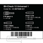 Wera 057428 Tough Bit-Check 12 Universal 1 s držiakom 888/4/1 K (sada 12 kusov) Náhľad