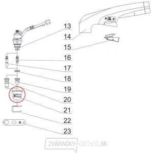 Hubica / Nozzle ABI45 45A