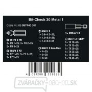 Wera 057440 Skrutkovacie bity 1/4" Bit-Check 30 Metal 1 SB (sada 30 kusov) Náhľad