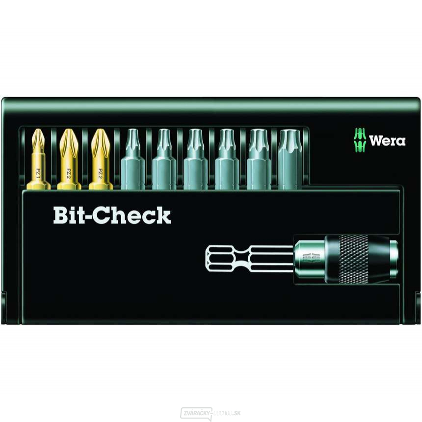 Wera 134200 Tough Bit-Check 10 Universal 2 s držiakom 895/4/1 K (sada 10 kusov)