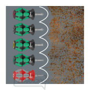 Wera 008871 Držiaky bitov a skrutkovačov Stubby Set 2 Sada 5 kusov náhled