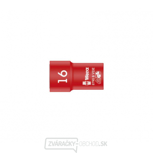 Wera 004960 Nástrčné hlavice 3/8" 6-stranné 16 mm typ 8790 B Zyklop VDE gallery main image