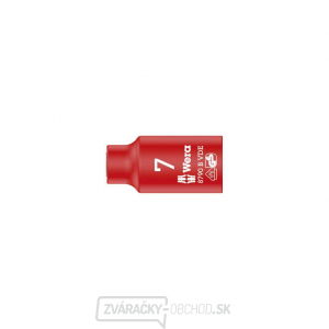 Wera 004951 Nástrčné hlavice 3/8" 6 hrana 7 mm typ 8790 B Zyklop VDE Wera 004951 Nástrčné hlavice 3/8" 6 hrana 7 mm typ 8790 B Zyklop VDE gallery main image