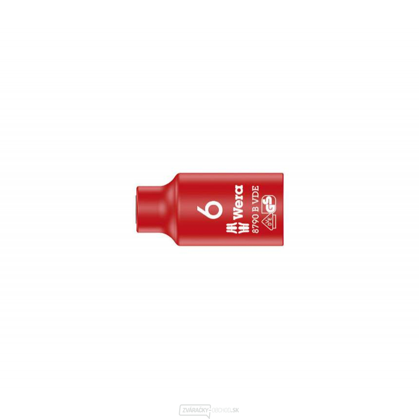 Wera 004950 Nástrčná hlavica 3/8" 6 hrana 6 mm typ 8790 B Zyklop VDE