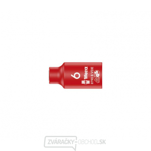 Wera 004950 Nástrčná hlavica 3/8" 6 hrana 6 mm typ 8790 B Zyklop VDE gallery main image