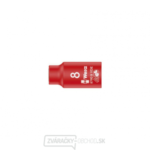 Wera 004952 Nástrčné hlavice 3/8" 6-stranné 8 mm typ 8790 B Zyklop VDE Wera 004952 Nástrčné hlavice 3/8" 6-stranné 8 mm typ 8790 B Zyklop VDE gallery main image