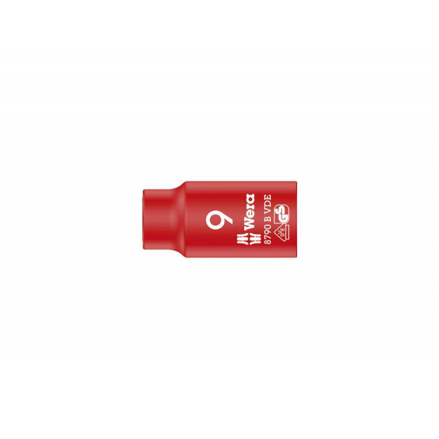 Wera 004953 Nástrčné hlavice 3/8" 6-stranné 9 mm typ 8790 B Zyklop VDE