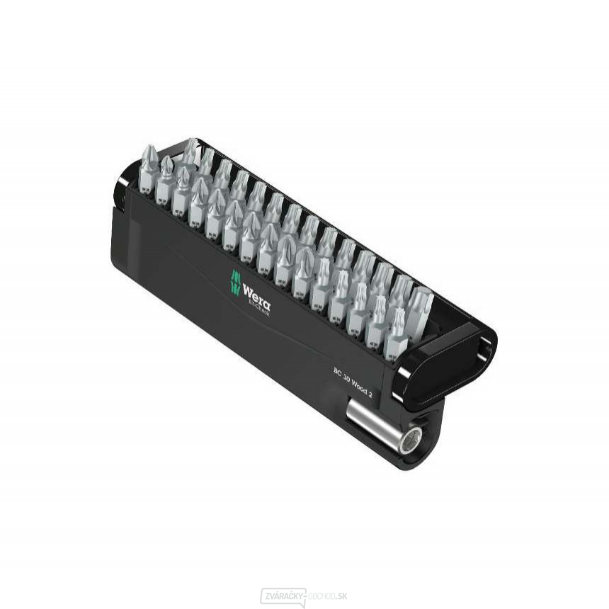 Wera 057432 Bity 1/4" Bit-Check 30 Wood 2 (Drevo)