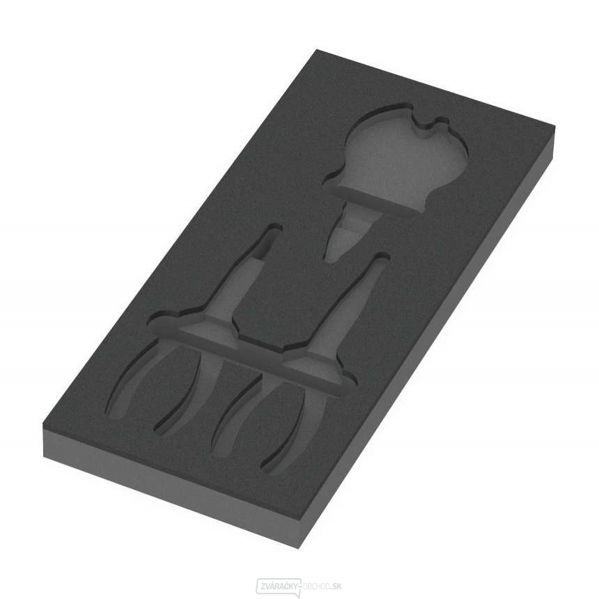 Wera 137381 Modul náradia - penová vložka 9881 pre kliešte Knipex Set 2 typ 9781. Bez náradia