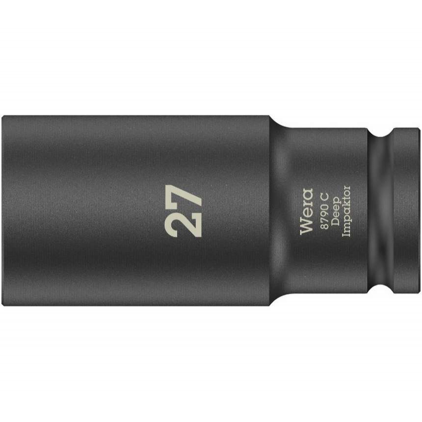 Wera 004840 Nástrčná hlavica 1/2" so šesťhranom 27 mm typ 8790 C Impaktor Deep