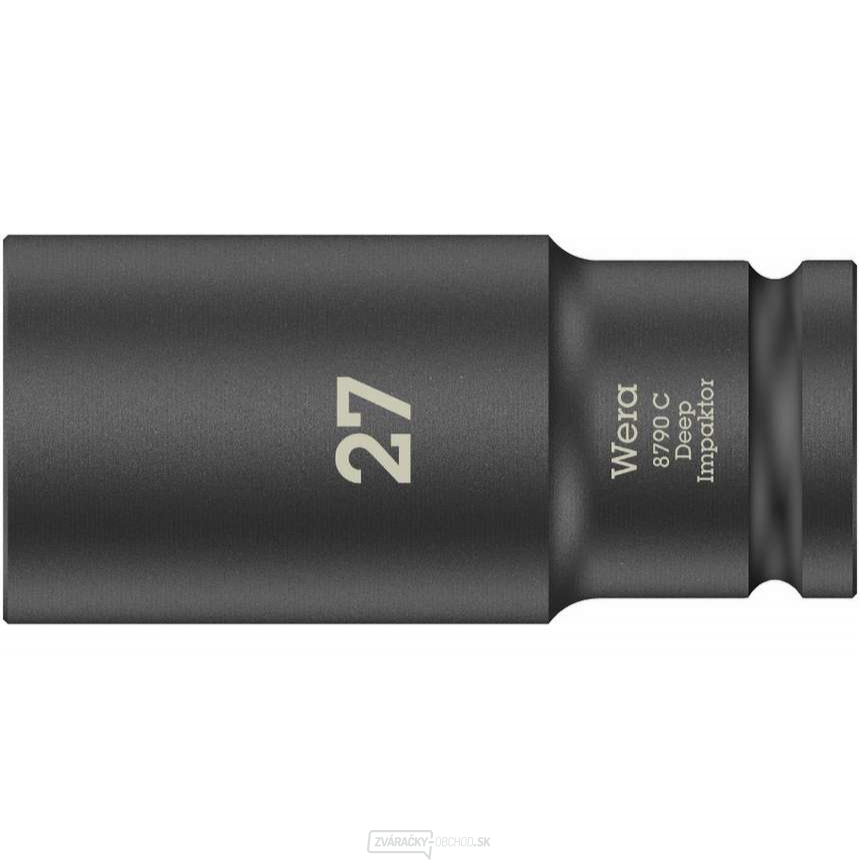 Wera 004840 Nástrčná hlavica 1/2" so šesťhranom 27 mm typ 8790 C Impaktor Deep