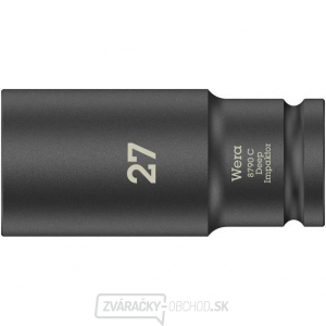 Wera 004840 Nástrčná hlavica 1/2" so šesťhranom 27 mm typ 8790 C Impaktor Deep gallery main image